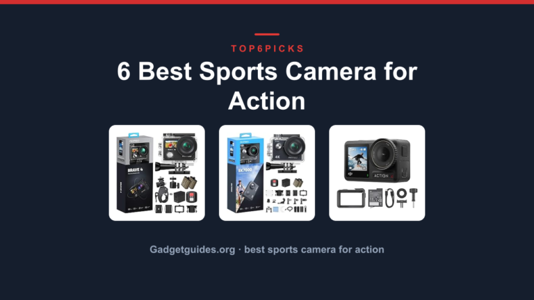 6 Best Sports Camera for Action