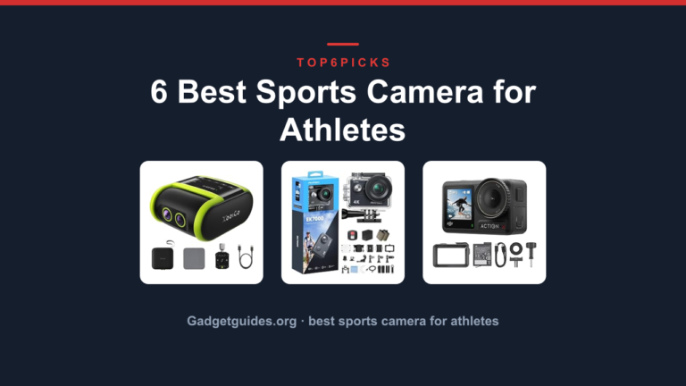 6 Best Sports Camera for Athletes