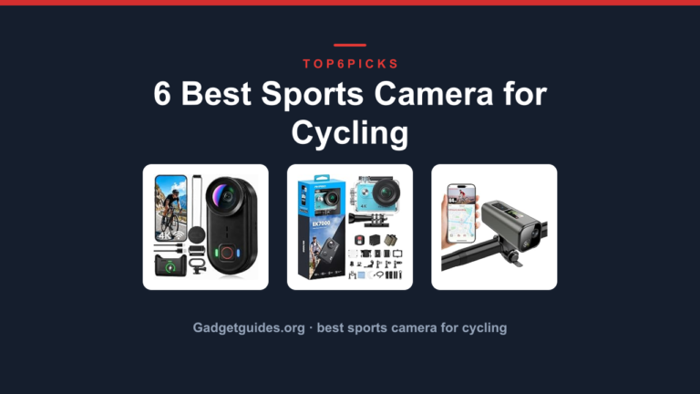 6 Best Sports Camera for Cycling