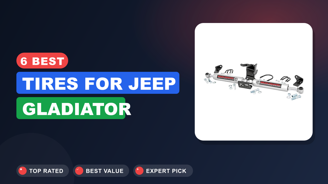 6 Best Tires for Jeep Gladiator