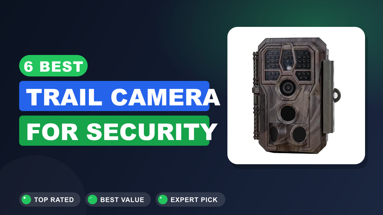 6 Best Trail Camera for Security