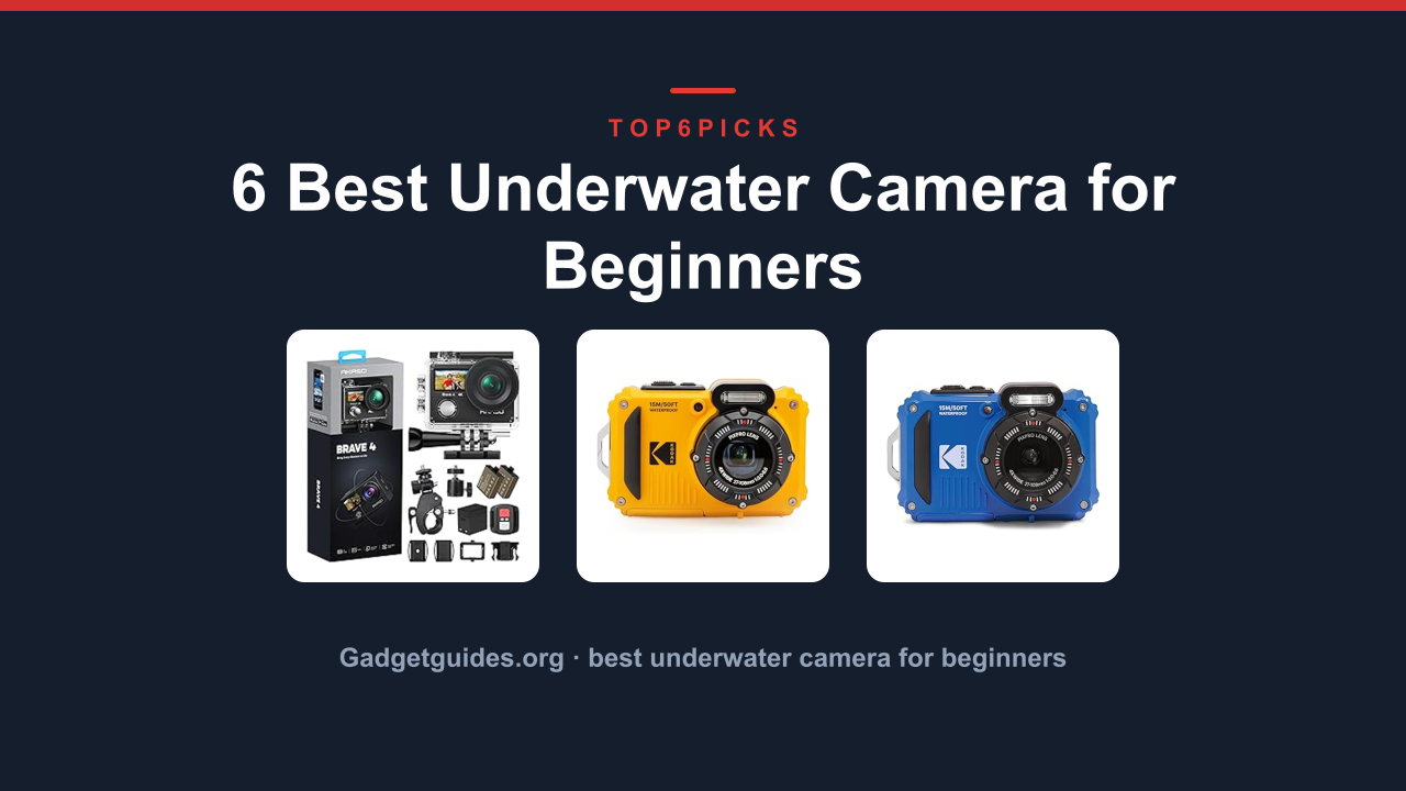 6 Best Underwater Camera for Beginners