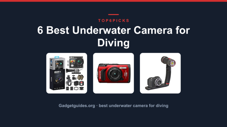 6 Best Underwater Camera for Diving