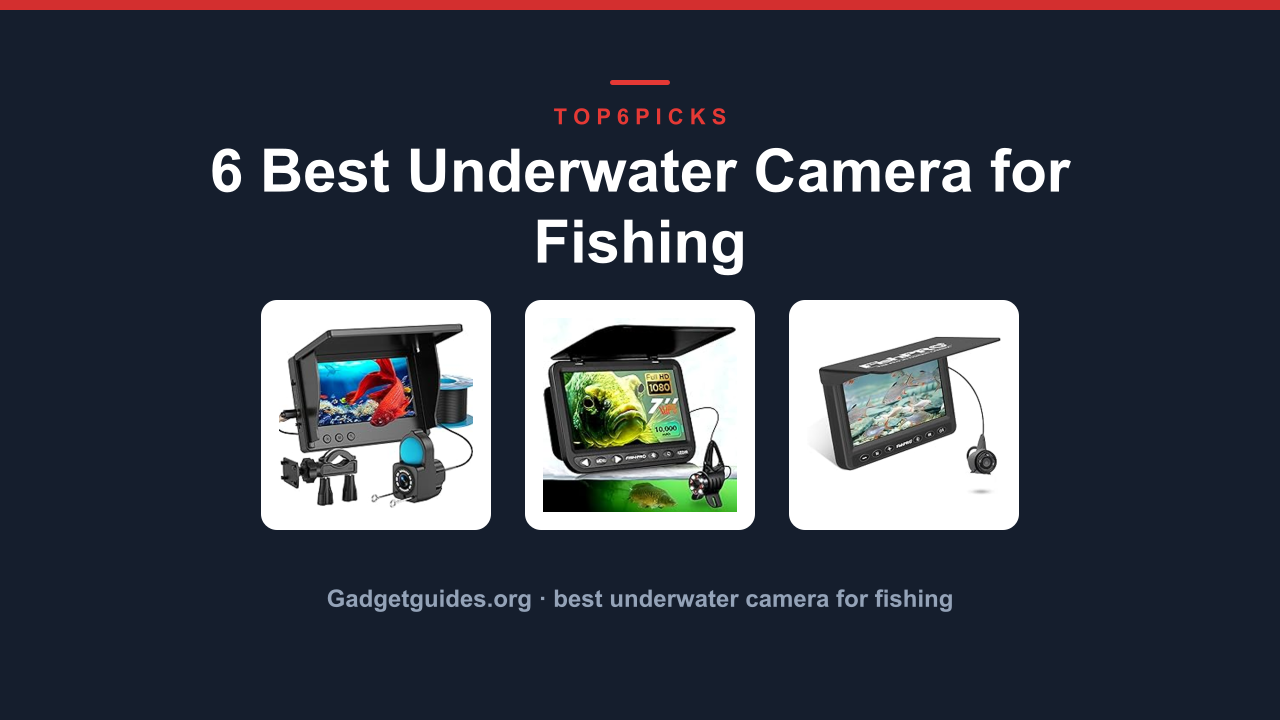 6 Best Underwater Camera for Fishing