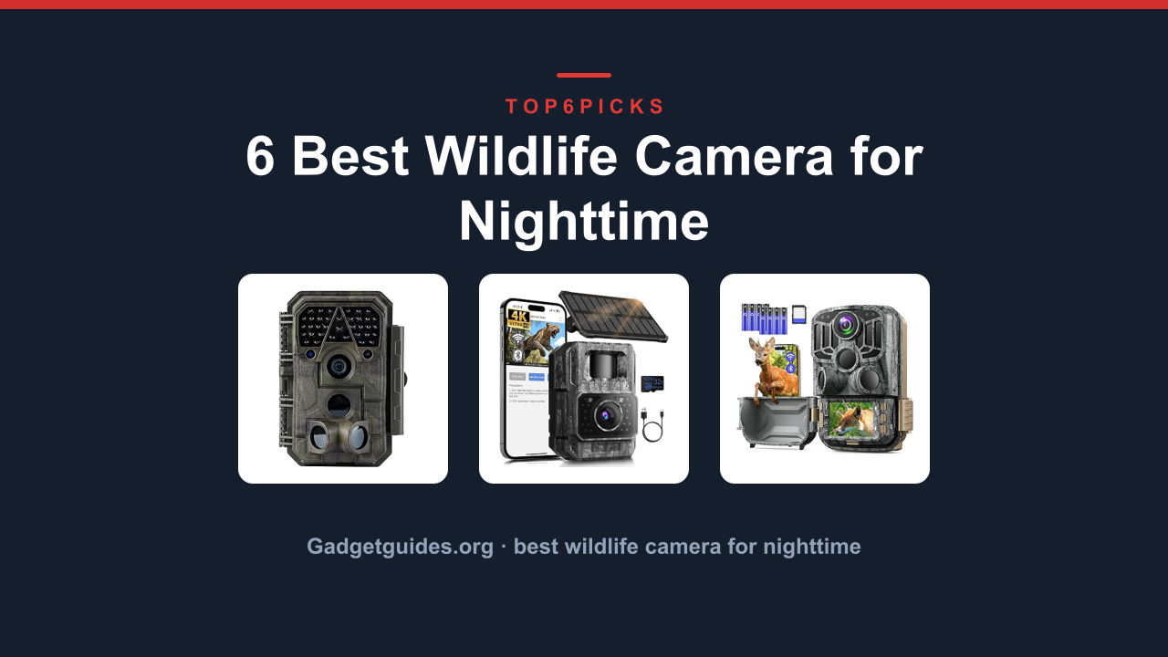 6 Best Wildlife Camera for Nighttime