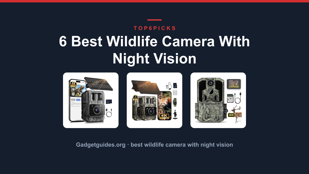 6 Best Wildlife Camera With Night Vision