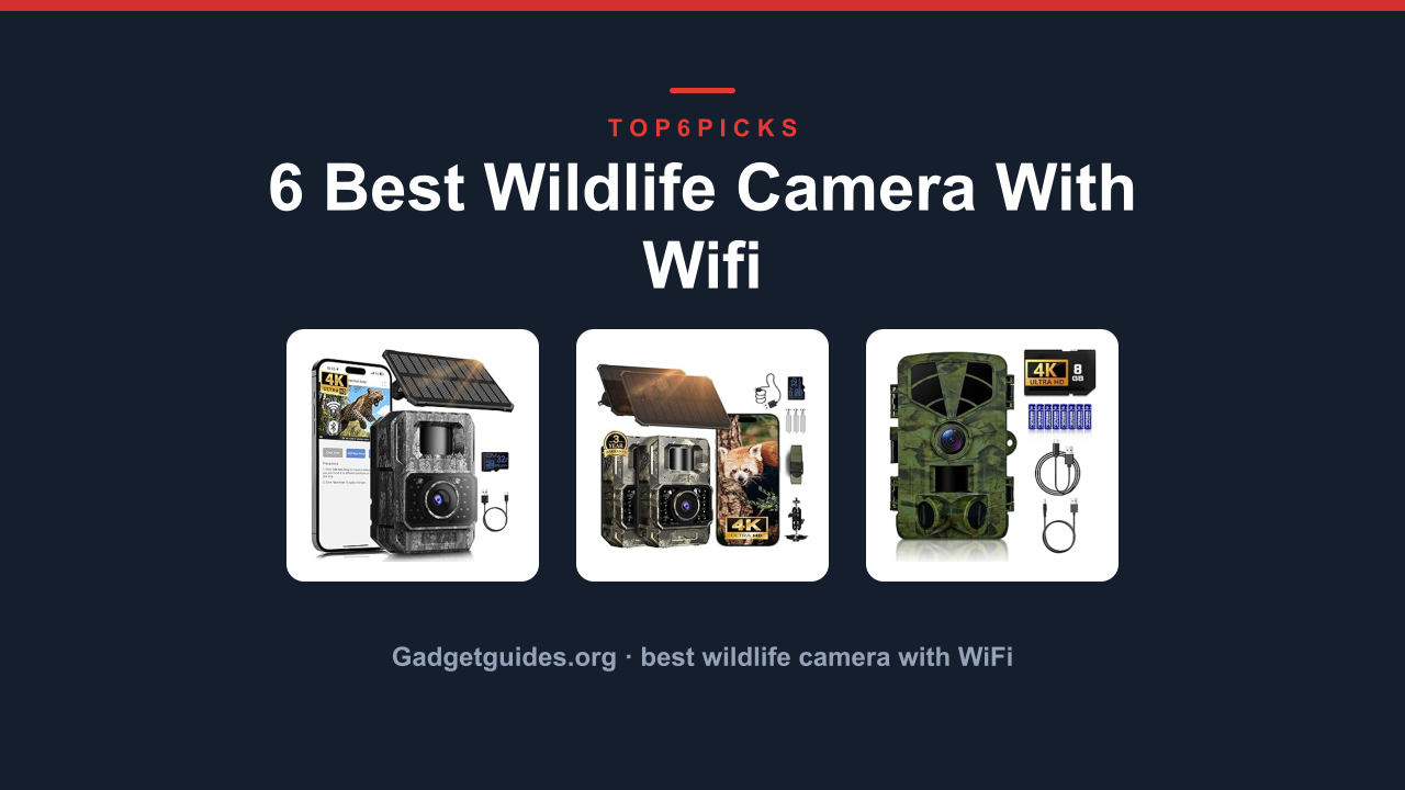 6 Best Wildlife Camera With Wifi