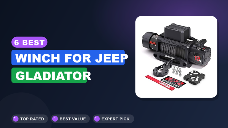 6 Best Winch for Jeep Gladiator