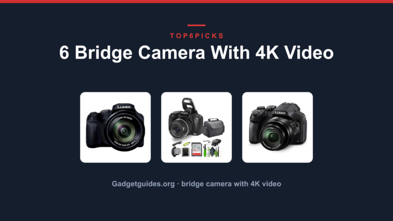 6 Bridge Camera With 4K Video