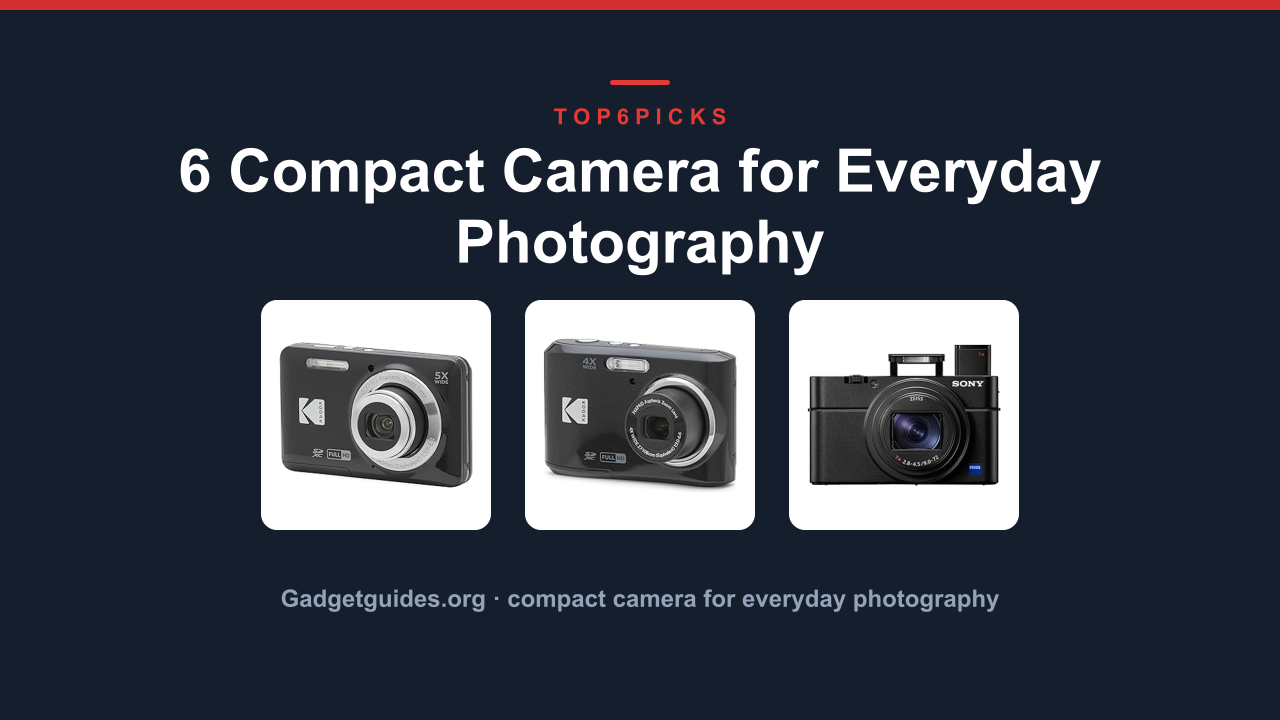 6 Compact Camera for Everyday Photography