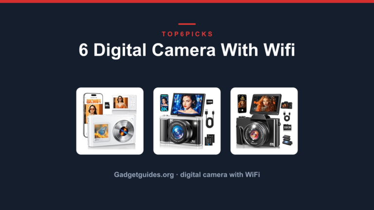 6 Digital Camera With Wifi