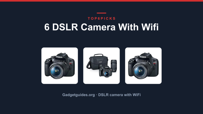 6 DSLR Camera With Wifi