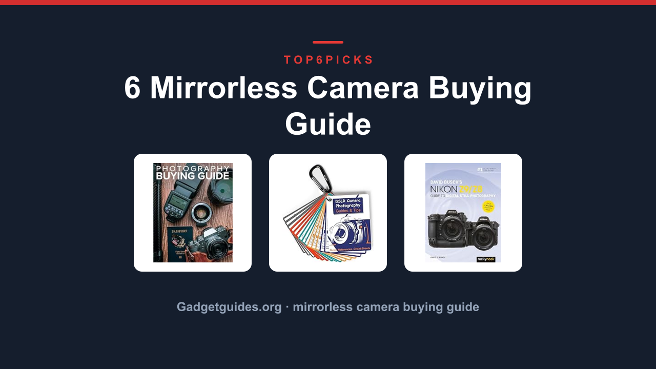 6 Mirrorless Camera Buying Guide