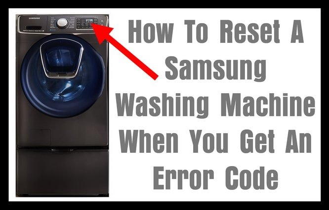 Samsung Washing Machine Error Codes