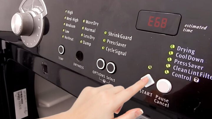 Frigidaire Dryer Error Code E68: Fast Fix Guide