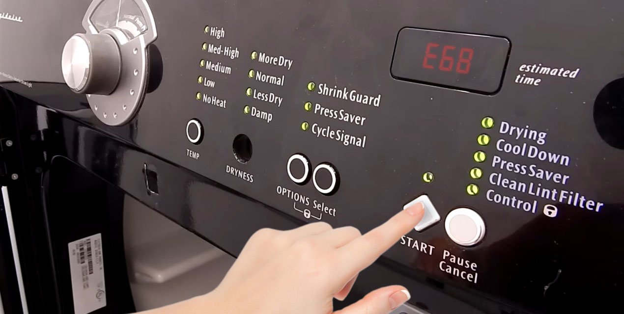 Frigidaire Dryer Error Code E68