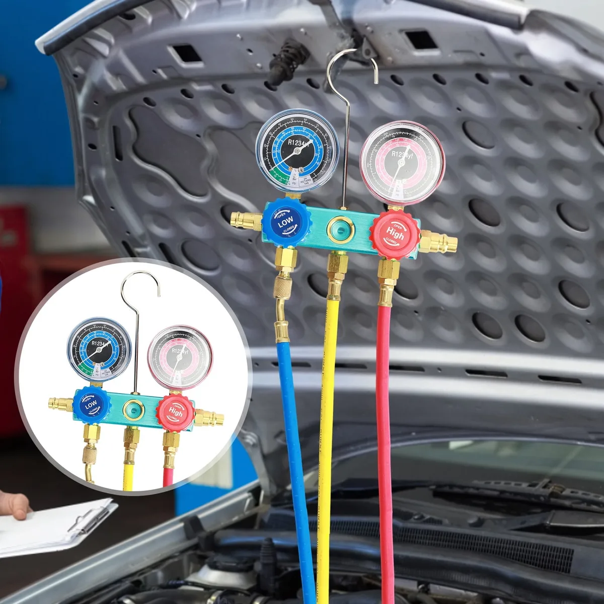 A/C manifold gauge set