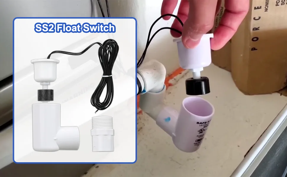 AC condensate float switch