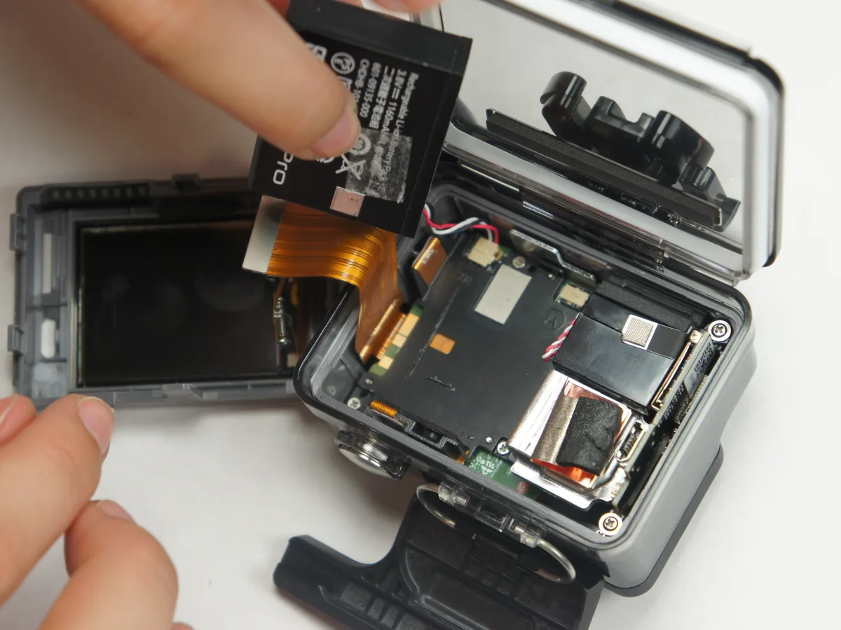 action camera battery draining troubleshooting