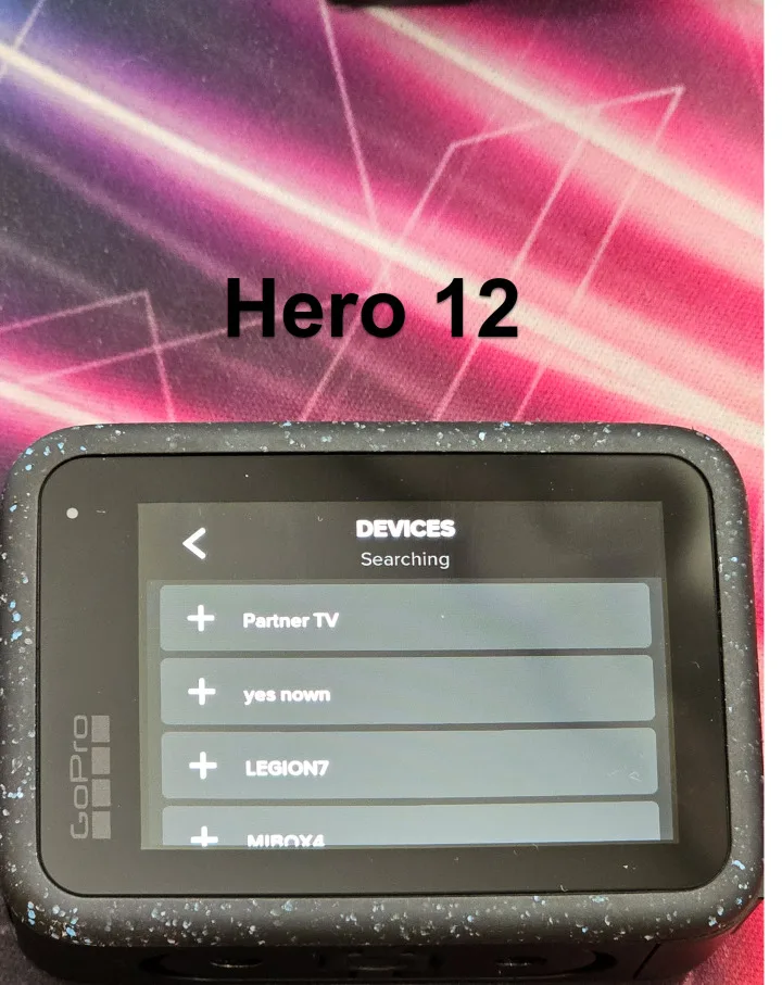 action camera Bluetooth not working troubleshooting
