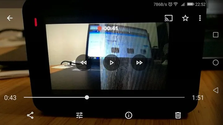 action camera screen not working troubleshooting