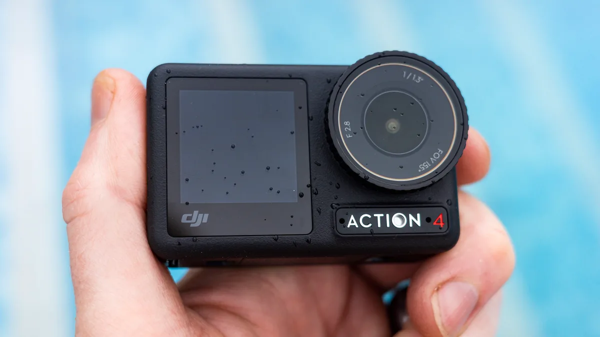 action camera setup slow motion