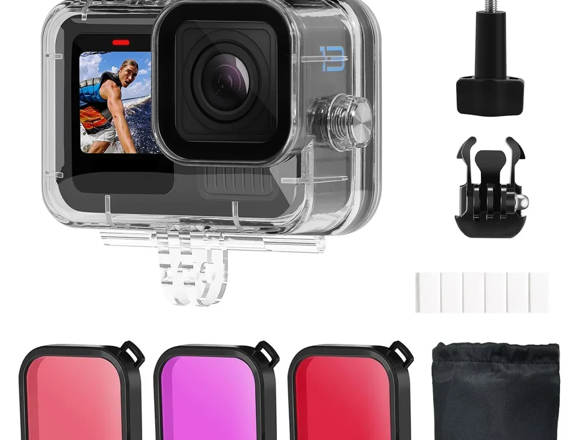 action camera snorkeling gear