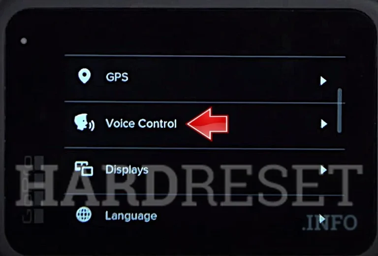 action camera voice control troubleshooting