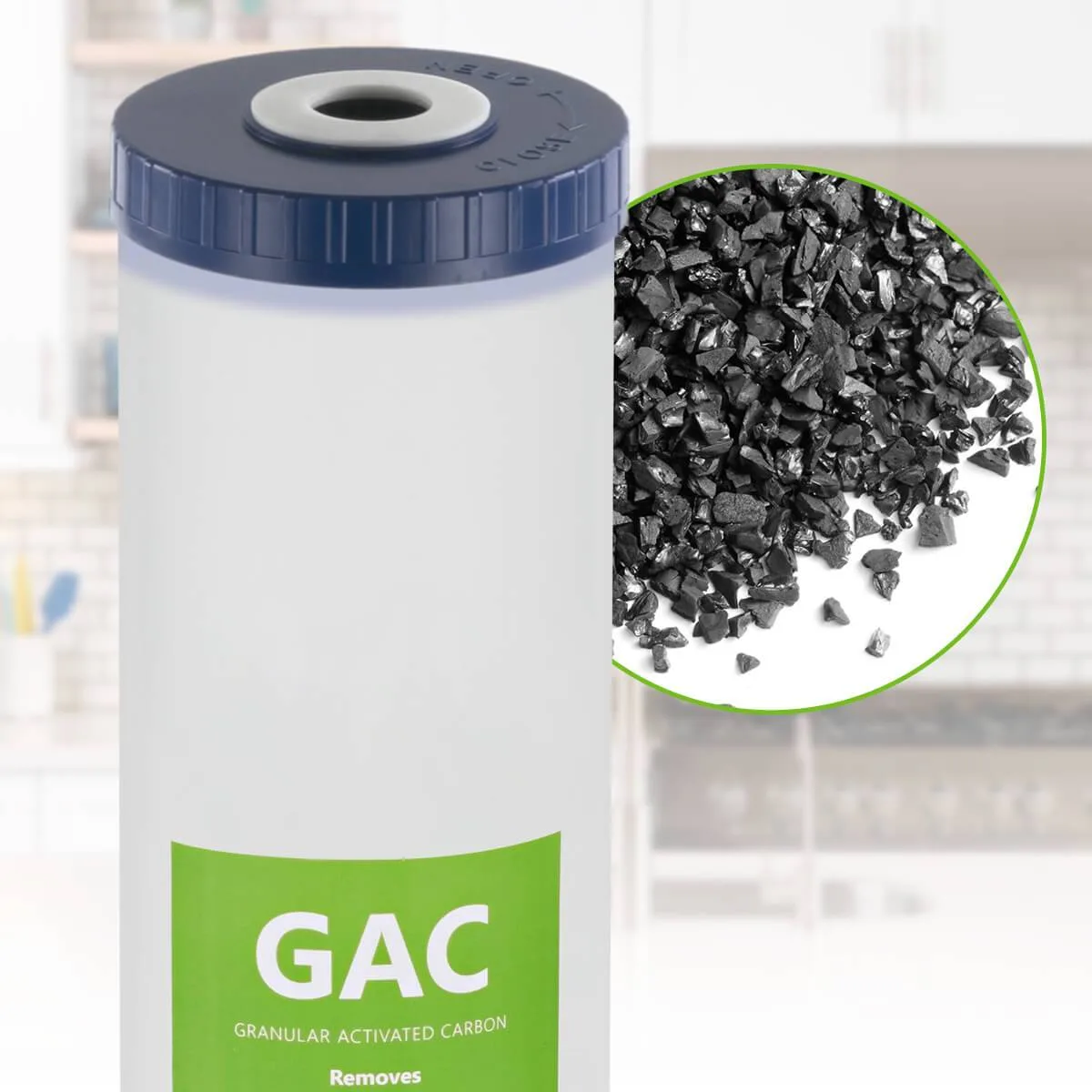 Activated carbon filter weight