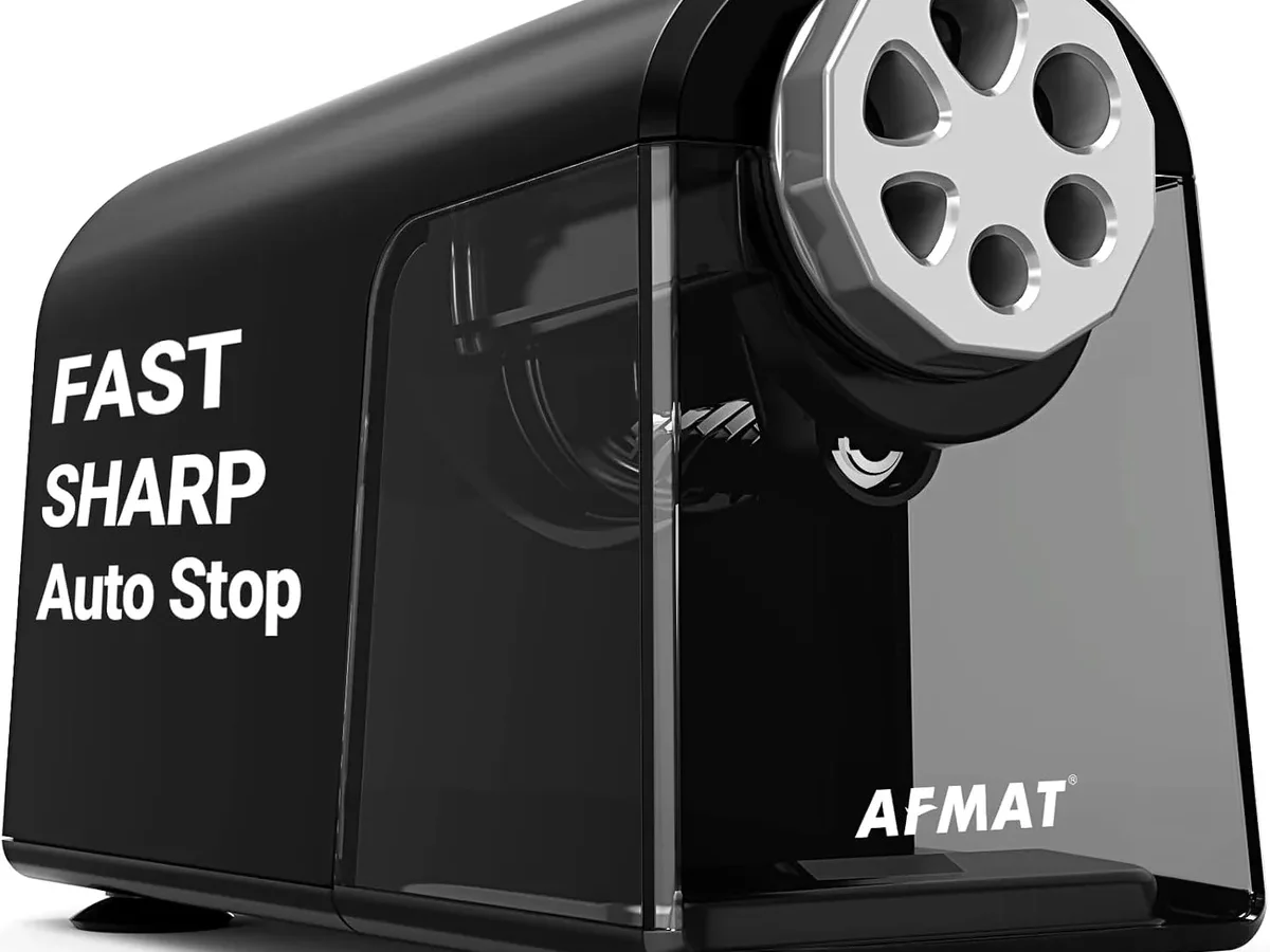Afmat pencil sharpener close-up
