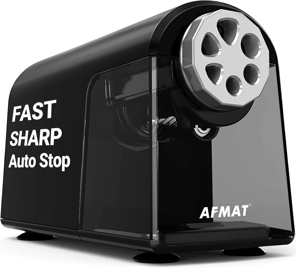Afmat pencil sharpener close-up