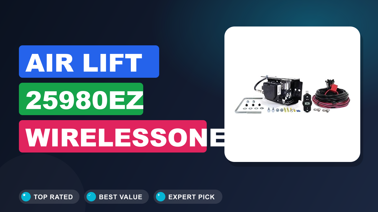 Air Lift 25980EZ WirelessONE On-Board Compressor Review
