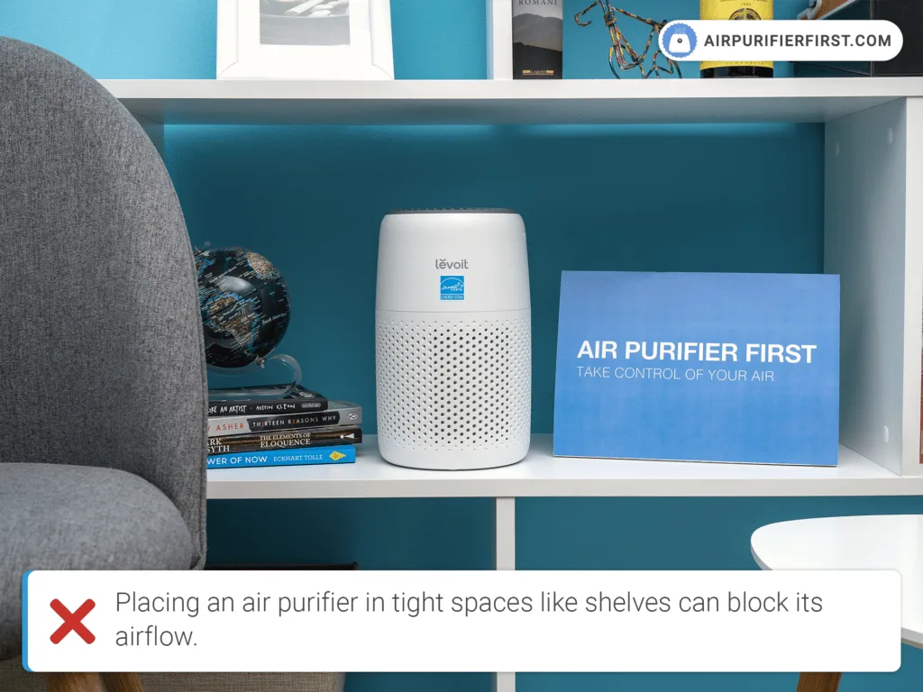 Air purifier placement