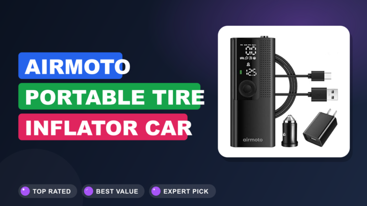 Airmoto Portable Tire Inflator Car Home Review