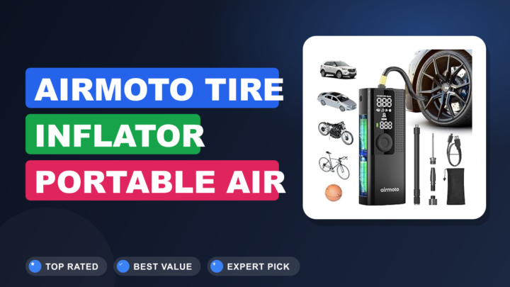 Airmoto Tire Inflator Portable Air Compressor Review