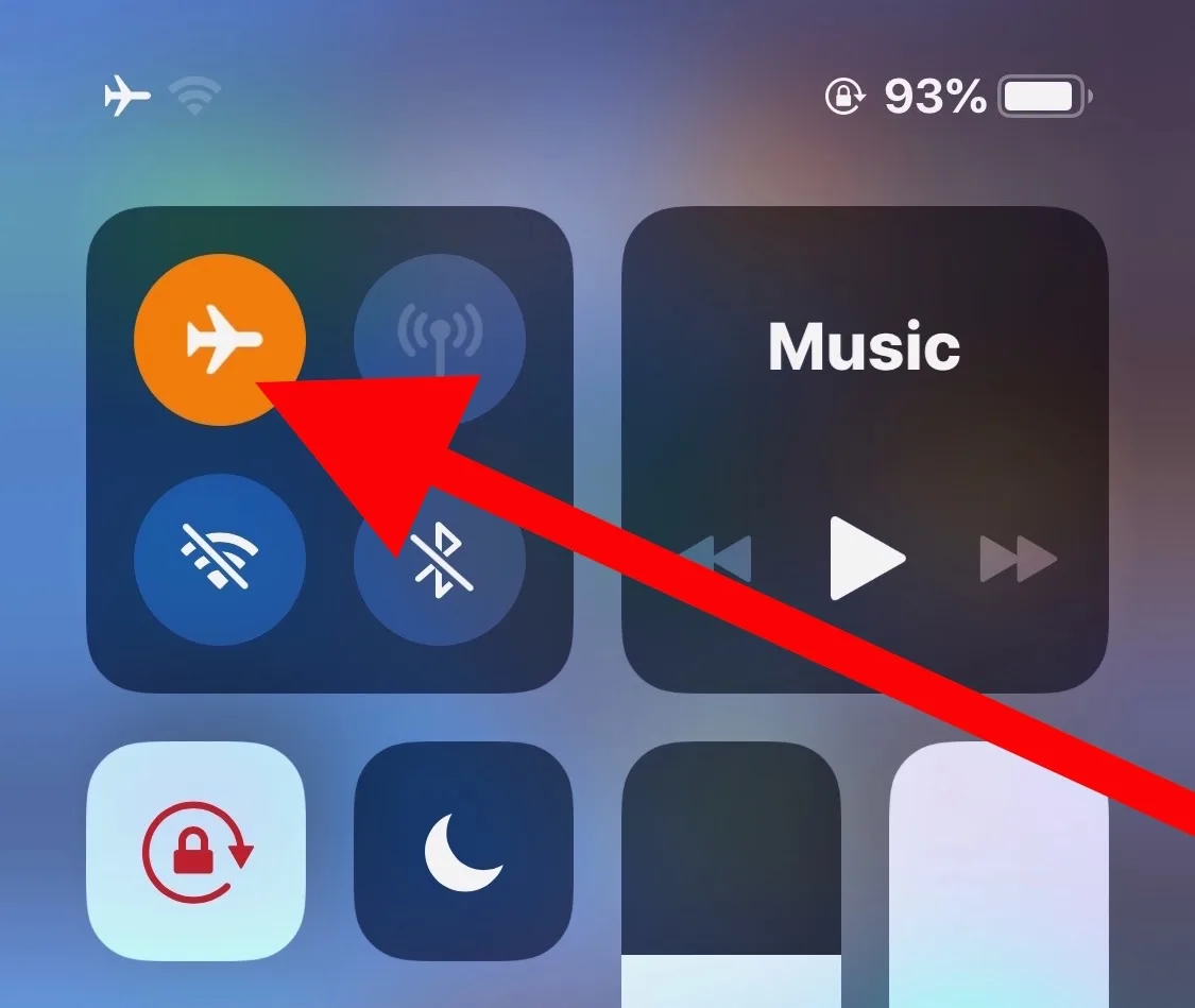 Airplane Mode toggle