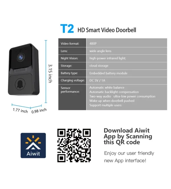 Aiwit Doorbell Troubleshooting