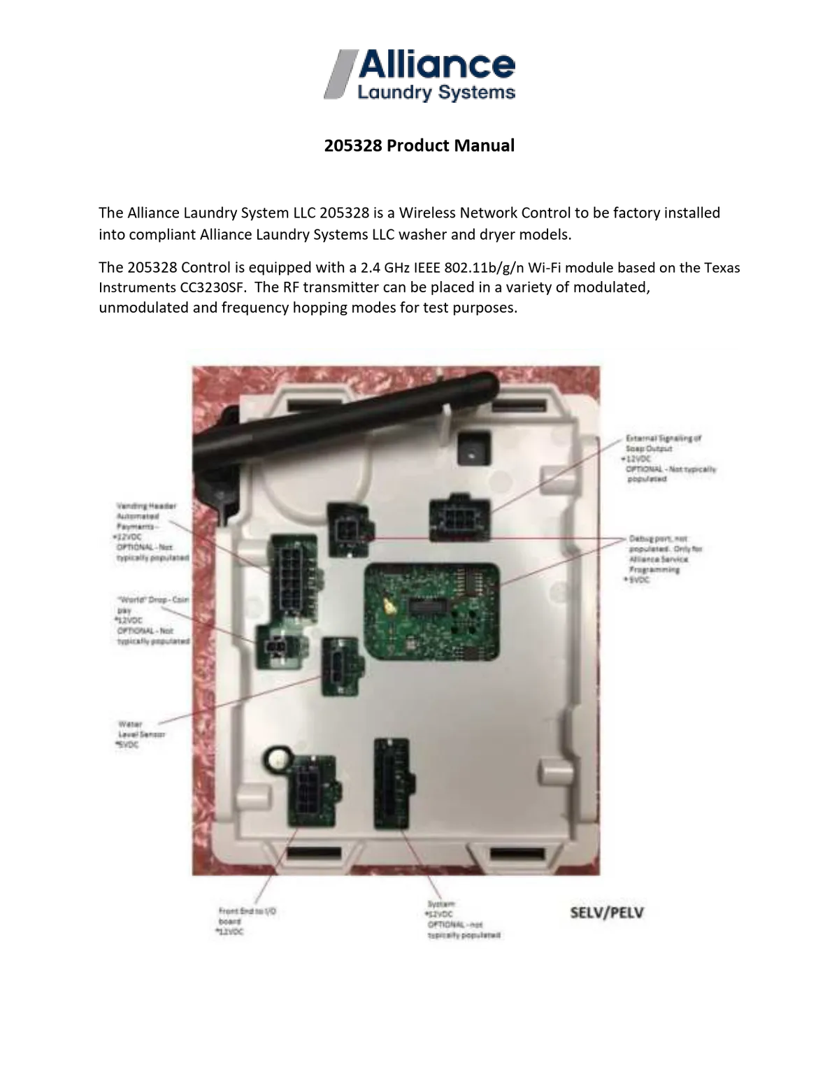 Alliance Laundry Systems Manuals Troubleshooting