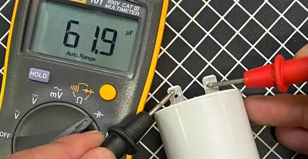 Amana PTAC capacitor testing