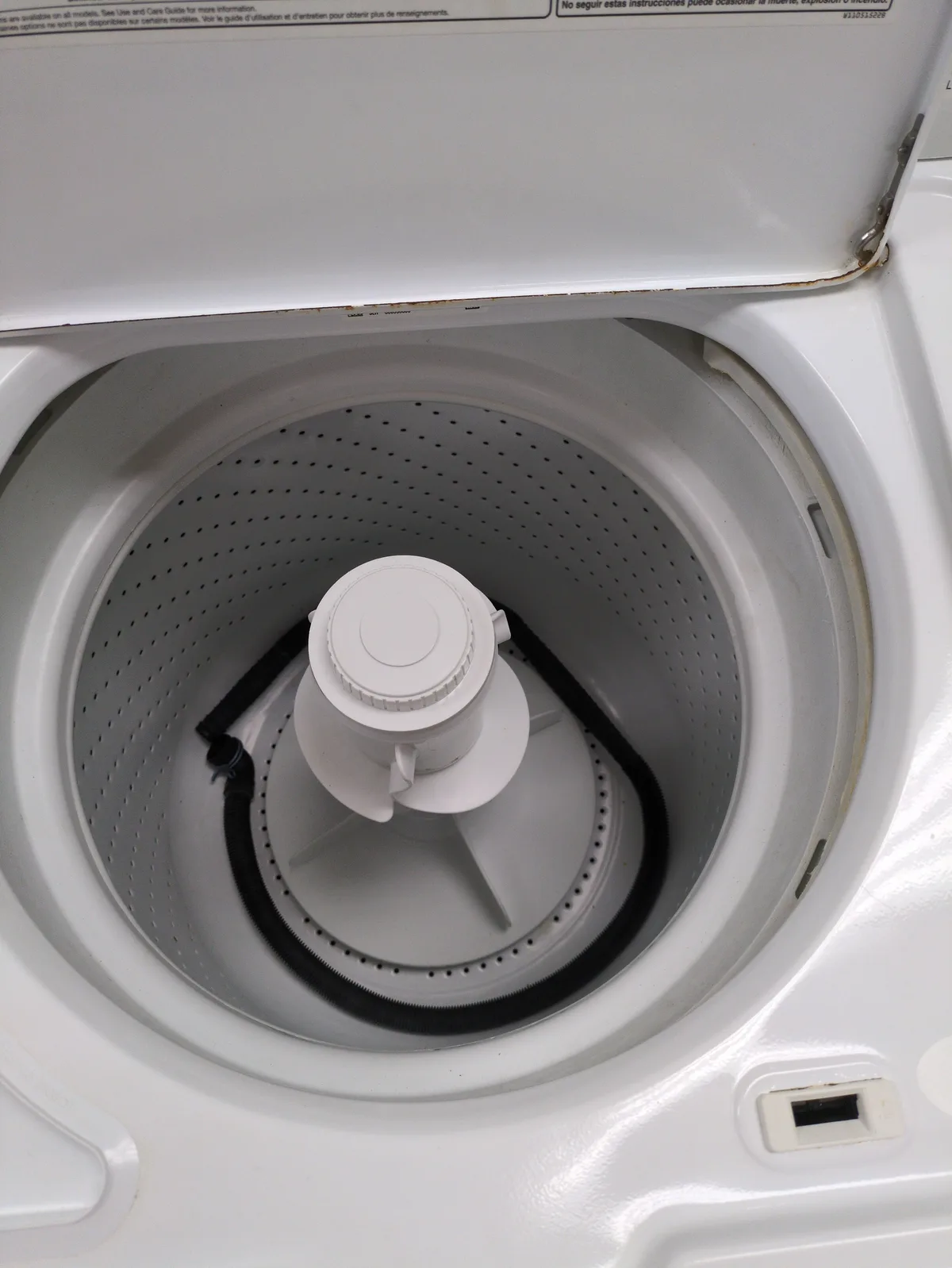 Amana Washer Agitator Not Working