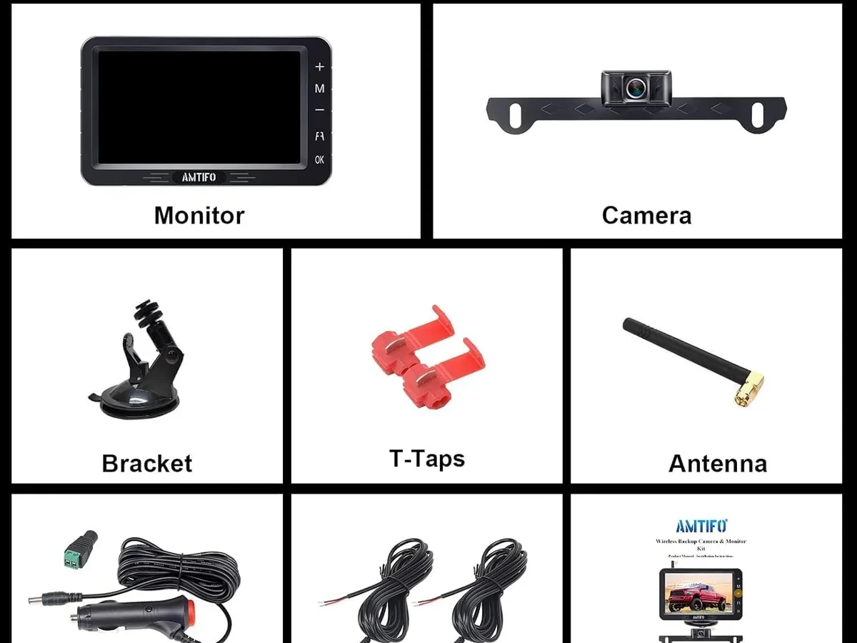 Amtifo Backup Camera Troubleshooting