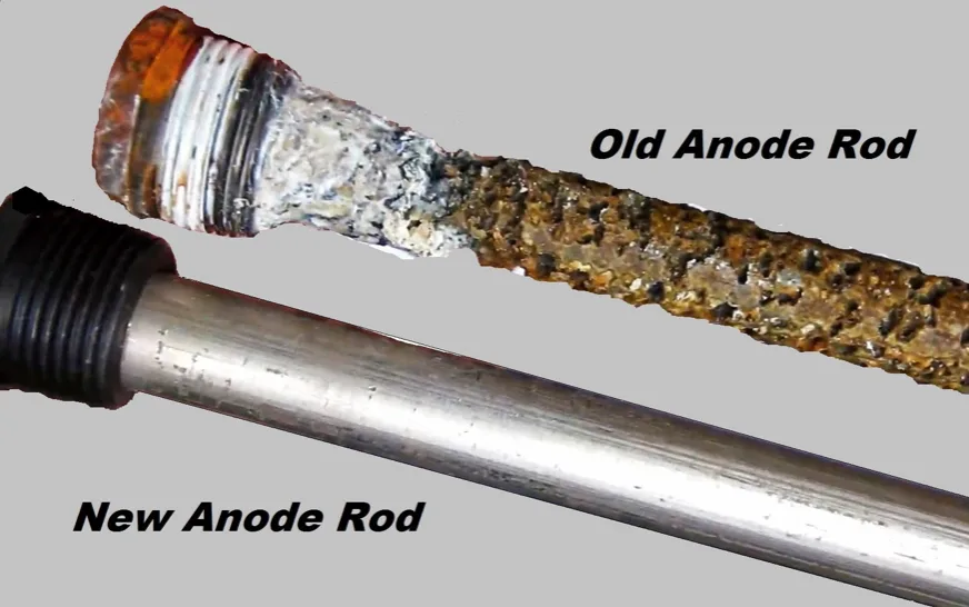 Anode rod comparison