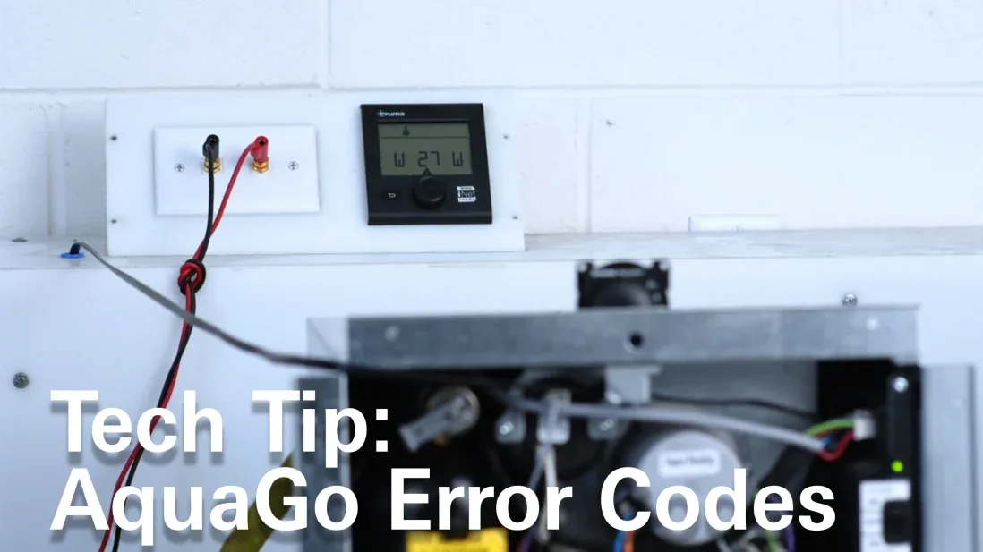 AquaGo controller error code
