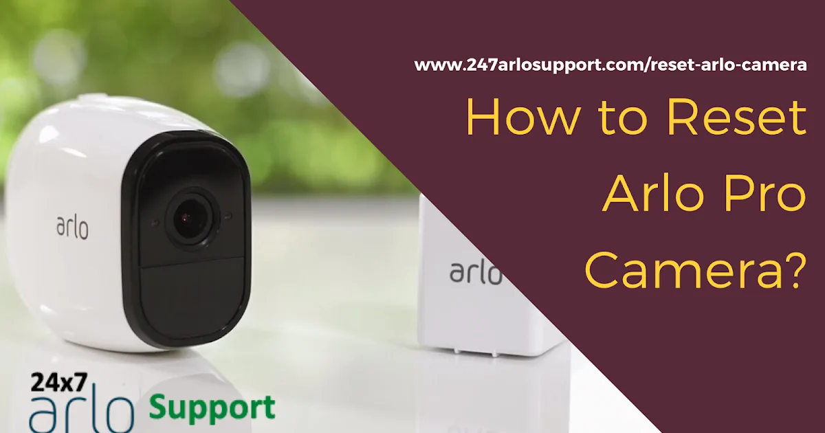 Arlo Pro 5S pinhole factory reset