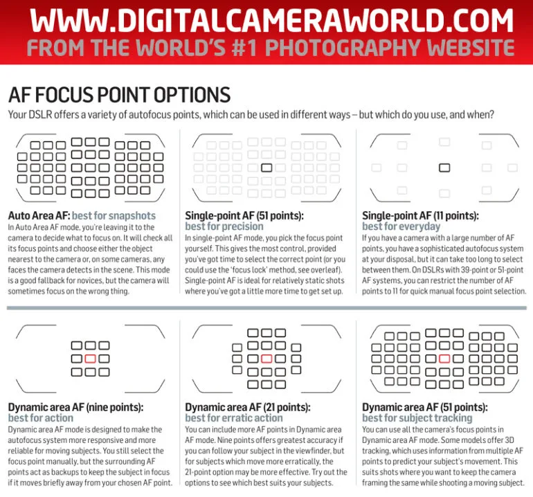 autofocus point placement diagram