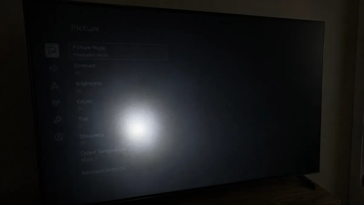 backlight test flashlight