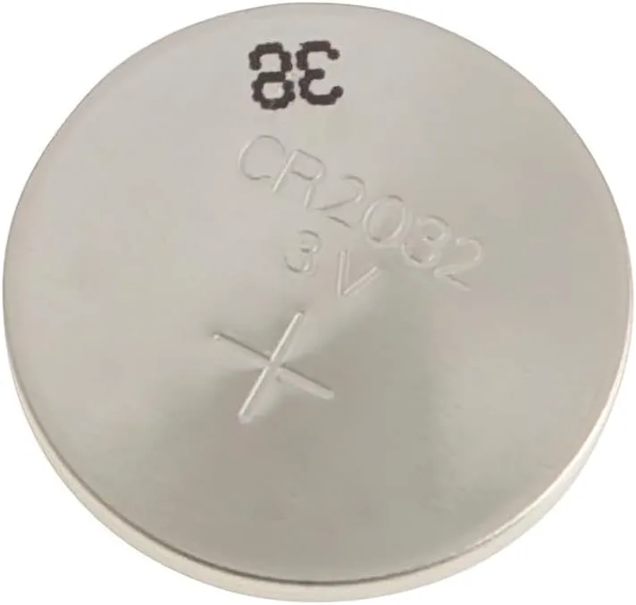 backup battery (internal coin cell: CR2032, CR2025, ML2032, rechargeable)