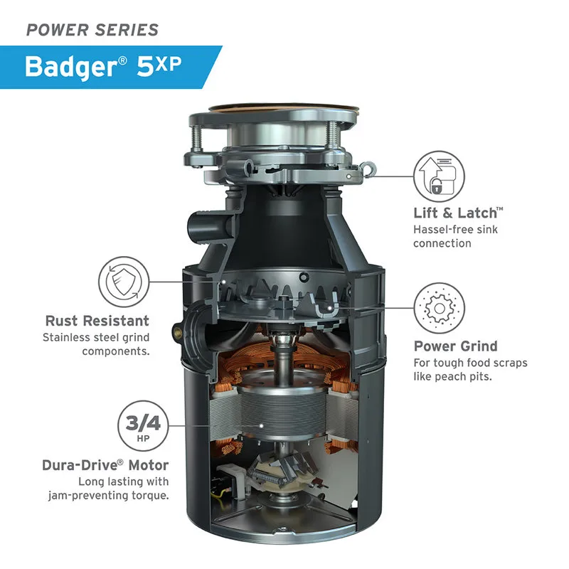 Badger 5xp Garbage Disposal Troubleshooting
