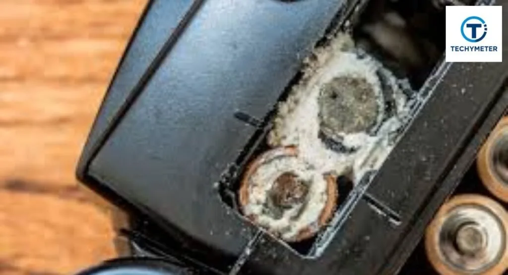 battery compartment corrosion