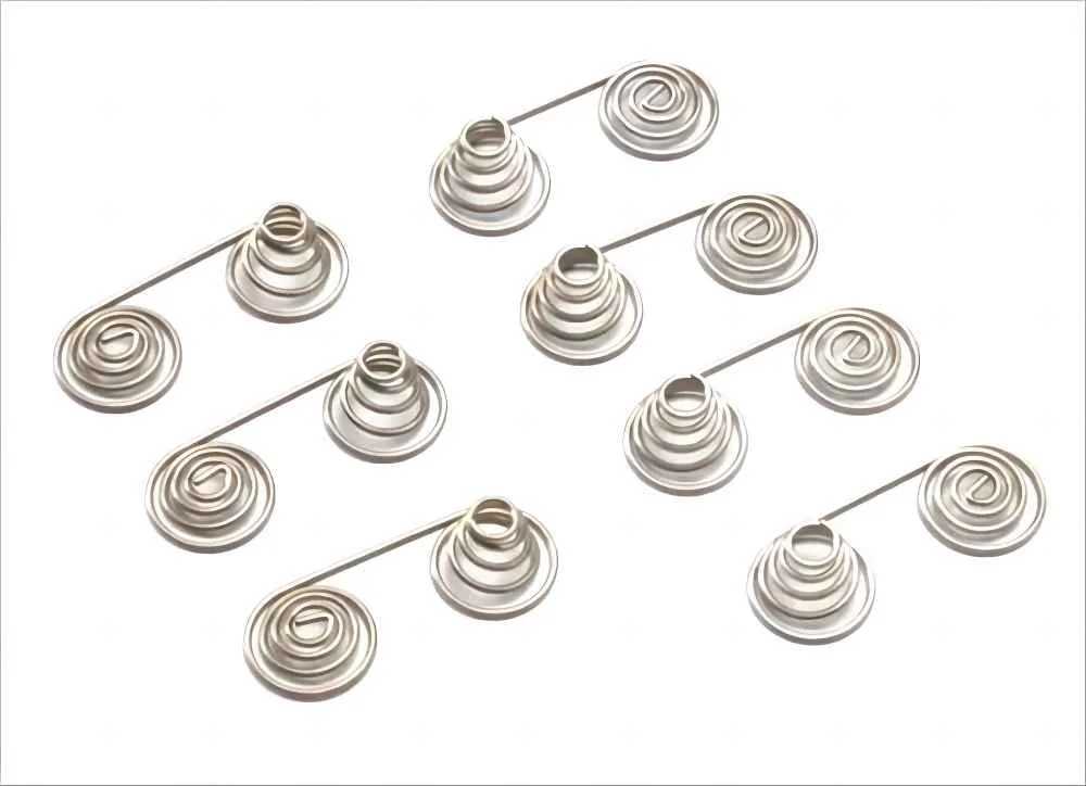 Battery contact springs